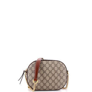Gucci Chain Crossbody Bag Gg Coated #220278G12B